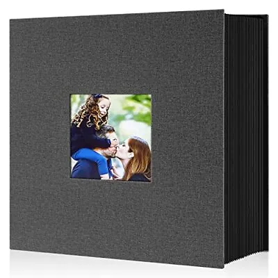 £23.16 • Buy Benjia Photo Album 6x4 Slip In Linen Extra Large Capacity1000 Pocket Photo Album
