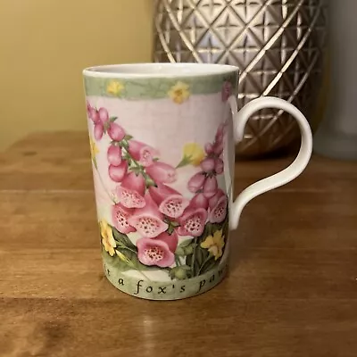 £10 • Buy Past Times Cottage Gardens Fox Glove Fine Bone China Mug 