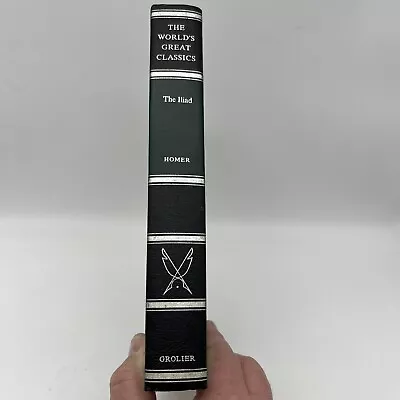 The Iliad By Homer 1958 World's Great Classics Grolier * • $19.91