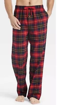 NEW NWT Goodfellow Flannel Pajama Pants Men's Medium Loungewear Sleepwear Cotton • $8