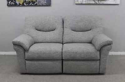 G Plan Washington Graphene Dusk Fabric Power Reclining 2.5 Seater Sofa RRP £3926 • £1150