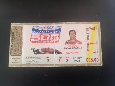 Indianapolis 500 May 25 1986 Ticket • $10