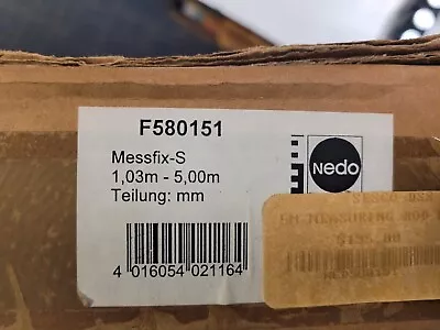 Nedo Messfix Telescopic Measuring Rod 5m F580151 • $40