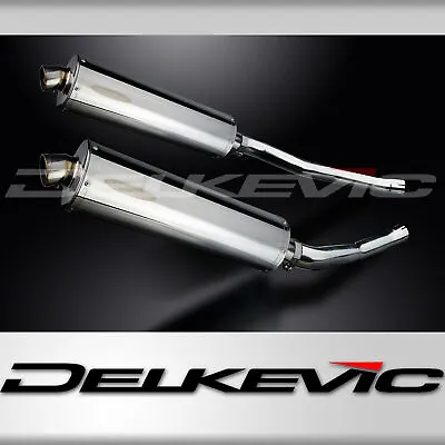 KAWASAKI ZZR1400 NINJA 2006-2007 450mm OVAL STAINLESS BSAU SILENCER EXHAUST KIT • £299.99