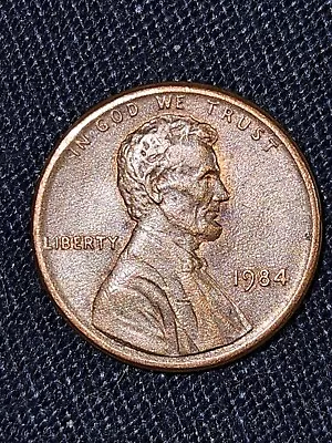 1984 Penny No Mint Mark Strike Errors On Back • $200.95