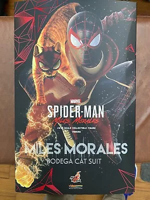 Ready Hot Toys VGM50 MARVEL’S SPIDER-MAN 1/6 MILES MORALES (BODEGA CAT SUIT)used • $205