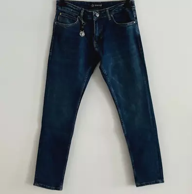 NWT Versace Men's Blue Slim Fit Jeans • $82