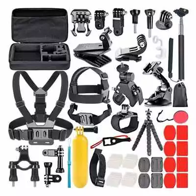 Hridz 58-in-1 Action Camera Accessories Kit For Insta360 GoPro Hero 10 9 8 7 6 5 • $72.99