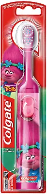 Colgate Kids 3+ Years Trolls Extra Soft Battery Toothbrush • £6.44