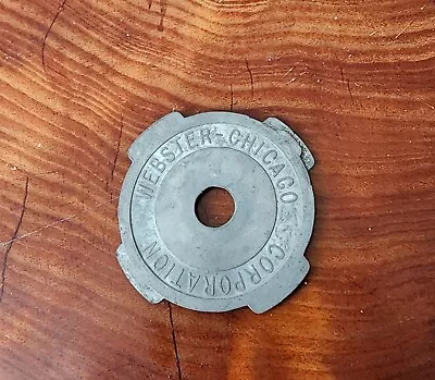 45 RPM Record Insert Adapter Metal For Vinyl - Vintage - Webster Chicago Corp • $5