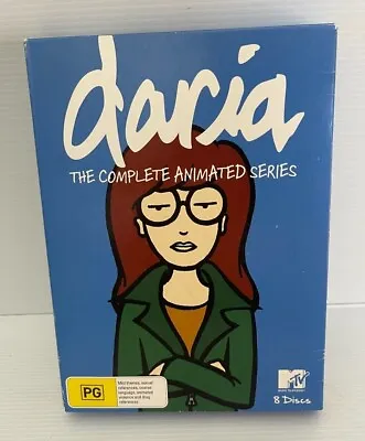 Daria DVD The Complete Animated Series Glenn Eichler MTV R0 Sitcom Tracked Post • $19.26