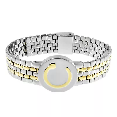 Bioflow Elite 2 Tone Magnetic Bracelet Wristband Unisex Ladies Mens Magnotherapy • $22.95