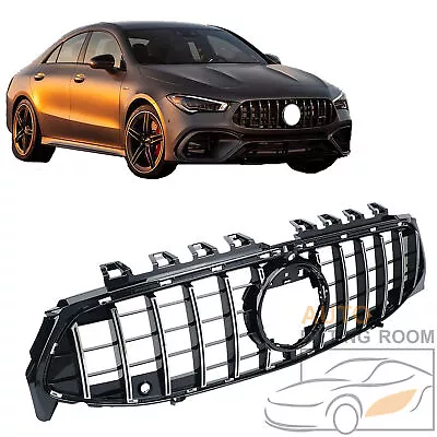 For 2020-2023 Mercedes W118 CLA200 CLA250 Chrome GT Panamericana Grille Grill • $85.99