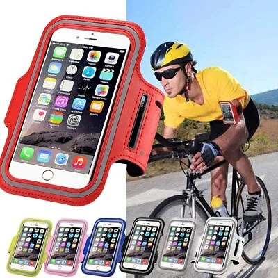 Sports Armband Protective Case Running Jogging Fitness Bag Phone Top • $14.86