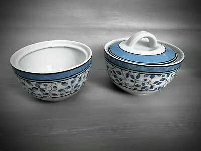 Mikasa Susanne SL 104 Set Of 2 Sugar Bowls With Lid And Without Lid • $19.99