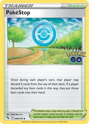 $1.99 • Buy PokeStop 068/078 Pokemon Go Pokemon Pack Fresh Card NM 68/78