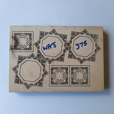 £12 • Buy Custom Made Large Wooden Die -  Tuck & Fold Shapes Large Machines Only