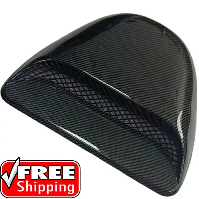 Car Hood Scoop Vent Bonnet Cover Air Flow Intake Decorative Carbon Fiber Look • $30.69