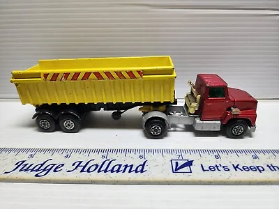 Matchbox Super Kings Ford K-18 Tarmac Tipper Trailer Lesney Vintage 1973 AS IS • $45