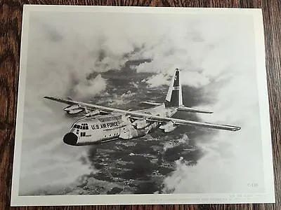 U.S. AIR FORCE PHOTO Of C-130 Plane - Collotype Photogelatine 8  X 10  Print • $10