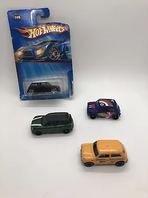 Matchbox Hot Wheels Mini Cooper Lot Of Four Cars Including Taxi • $10