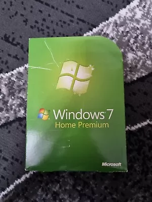 £39.99 • Buy Microsoft Windows 7 Home Premium - Full Edition (PC) Boxed 32 & 64bit