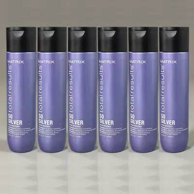 MATRIX Lot Of 6 Total Results So Silver Color Obsessed Shampoo 10.1 Fl Oz (New) • $38