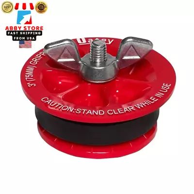 Gripper 3 In. Plastic Mechanical Test Plug Plastic Test Stopper Resin Test Cap • $11.98