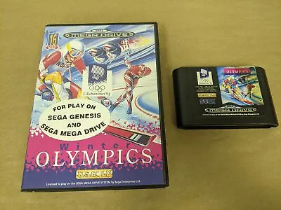 Winter Olympic Games Lillehammer 94 Sega Genesis Cartridge And Case • $5.95