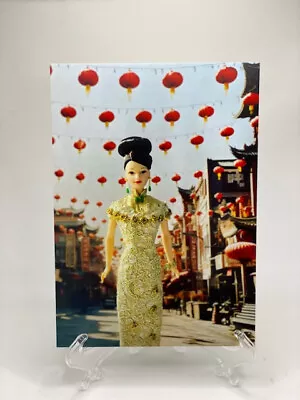 Brand New Chinese Barbie In Qi Pao At Chinatown Postcard/Art Print • $1.75