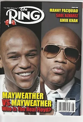 $27 • Buy THE RING MAGAZINE FLOYD MAYWEATHER Jr. BOXING HOFer COVER AUGUST 2010