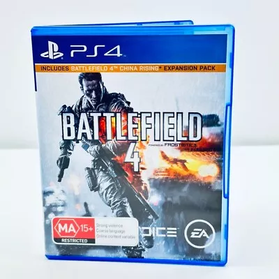 Battlefield 4 (Playstation PS4 GAME  MA15+) 2013 Fighting Action Shooter • $9.99