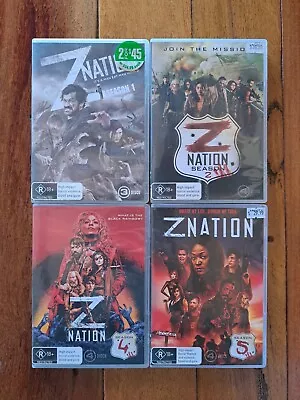 Z Nation : Season 1 2 4 & 5 DVD Bundle Zombies Region 4 FREE POSTAGE Au  • $39.95