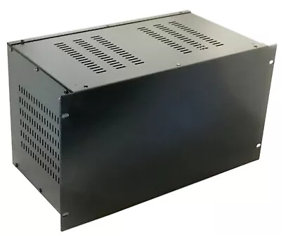 5U  Rack Mount Enclosure Chassis Casefor 19 Inch Rack 250mm Deep In Black • £86.50