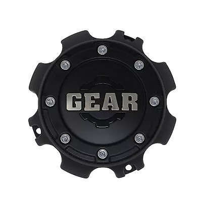 CAP-725B-8 / Gear Alloy Satin Black Bolt-On 8-Lug Center Cap • $42.75