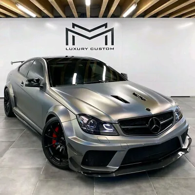 MERCEDES C-CLASS W204 C63 AMG COUPE BLACK SERIES BODY KIT 2011-2014 NEW ***m • $2400