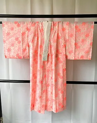 Vintage Japanese Juban Kimono - Women's NagaJuban Kimono Robe • $48