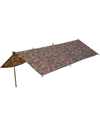 Military-Style Basha In DPM - Camping Tarp Sheet Bivvi Tent • £29.99
