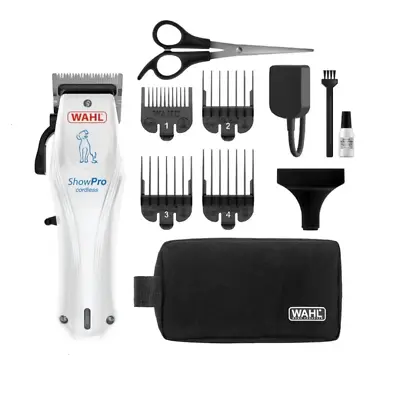 Wahl Cord/Cordless Show Pro Dog/Cat Pet Clipper Kit - Ideal For Fine/Medium Coat • $127.73