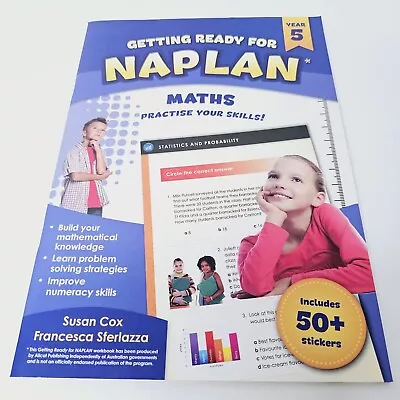 Getting Ready For Naplan* Maths Year 5 Paperback Book • $15.95