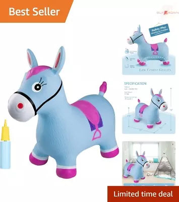 Safe And Stable Ride-On Bouncy Horse Hopper For Toddlers - Eco-Friendly Material • $45.59