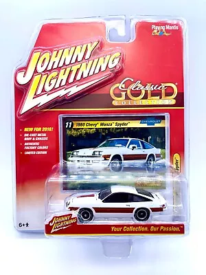 Johnny Lightning Classic Gold 1980 Chevy Monza Spyder E32 • $18.95