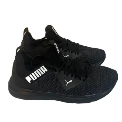$59.95 • Buy Uk8 Us9 Pre-owned Puma Enzo Black White Mens Shoes Active Sneakers Active