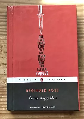 Vintage Hardcover Penguin Classics Twelve Angry Men Reginald Rose Play • $8