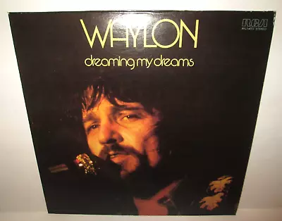 Waylon Jennings- Dreaming My Dreams LP (AYL1-14072) EX • $33.99