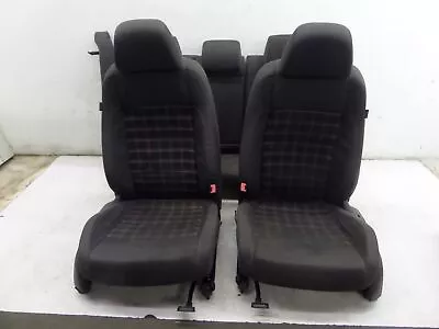 $549.99 • Buy 06-10 VW MK5 Jetta GLI Heated Sport Seats Plaid Tartan Manual 4 DR Golf OEM