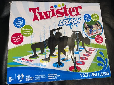 £19.99 • Buy NEW Hasbro Twister Splash Water Sprinkler Outdoor Games Damaged Box