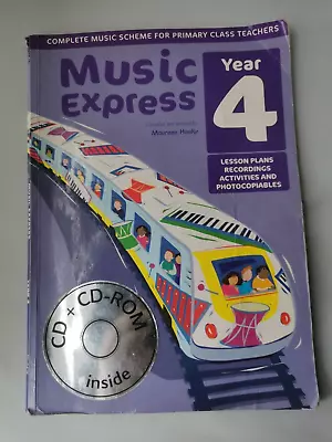 Teacher Book **MUSIC EXPRESS YEAR 4** CD & CD Rom Resource Plans Recordings • £0.99