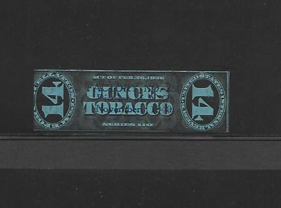 $0.99 • Buy U.s. Tobacco Revenue Tax Paid Stamp For 14 Ounces, Springer Catalog # Tf524