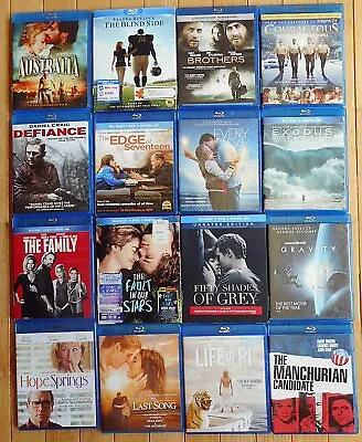 BLU-RAY Dramas Thrillers Mysteries And Romances - Pick And Choose! • $1.99